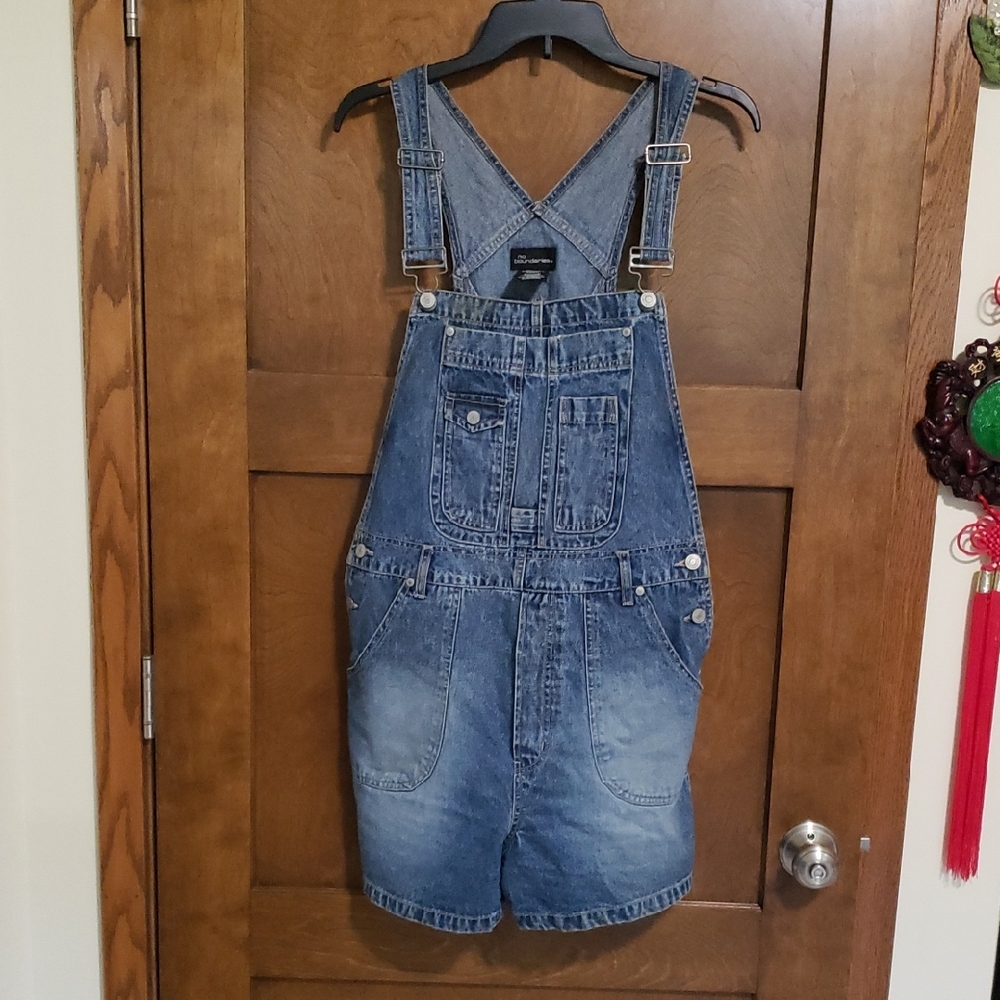 No Boundaries Blue Denim Women Jeans Overalls